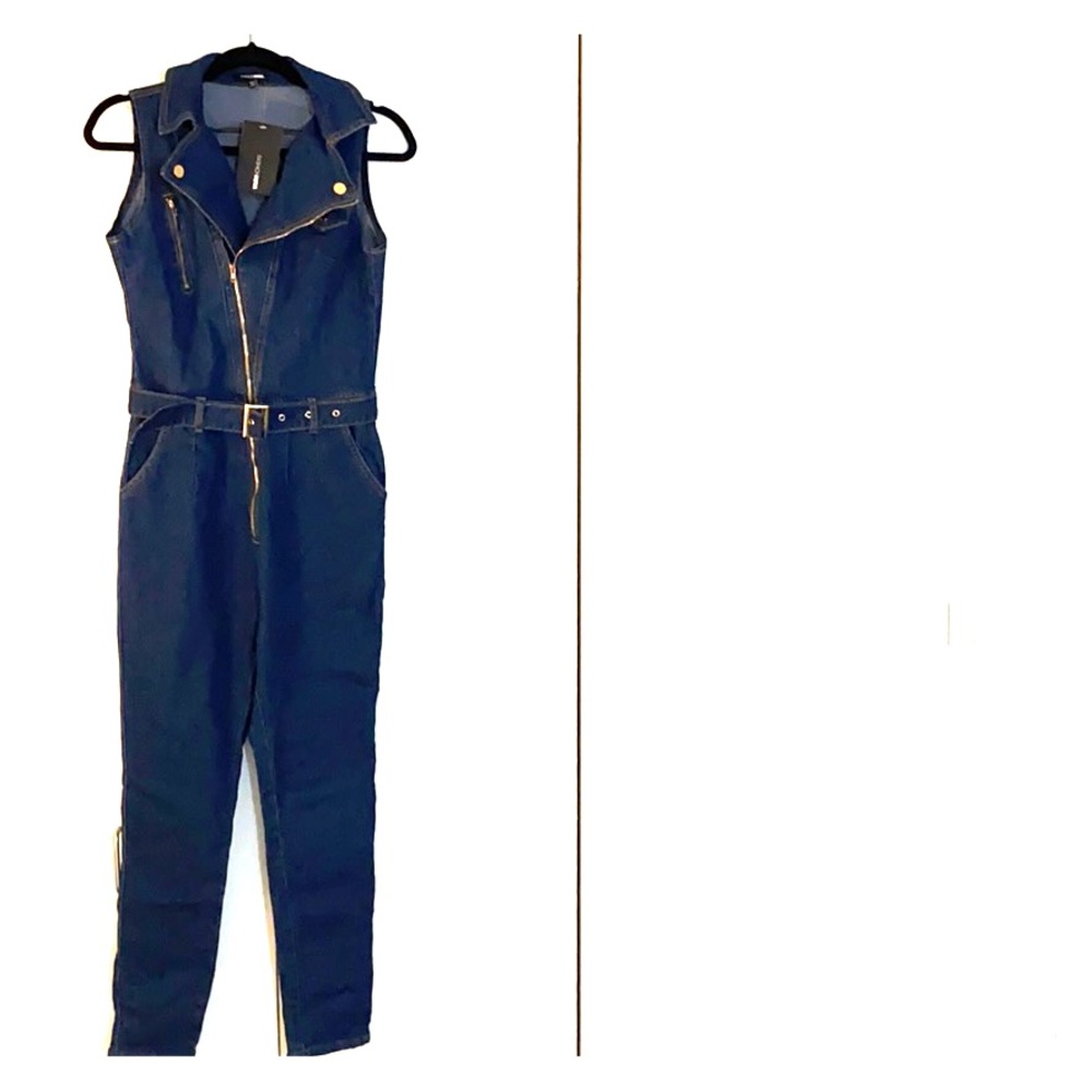 Fashion Nova Jean jumpsuit